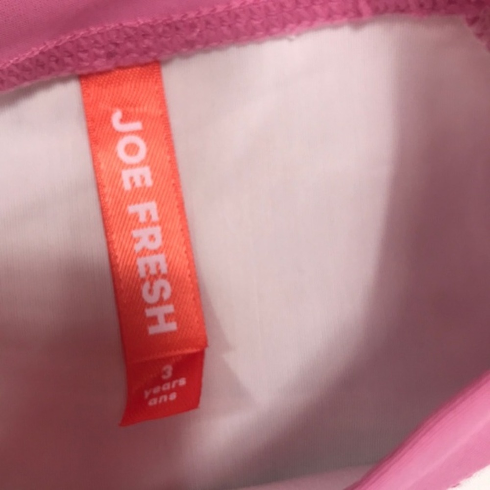 Joe Fresh Cherry Raglan Rashguard Swim Top - Picture 5 of 7